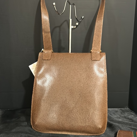 Gucci RARE Vintage Messenger Bag W/ Wallet Bundle. 
EUC No CALL OUTS! Beautiful! - Picture 3 of 16
